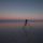 Lake Eyre Time-lapse Photography full moon set water reflection