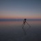 Lake Eyre Time-lapse Photography full moon set water reflection